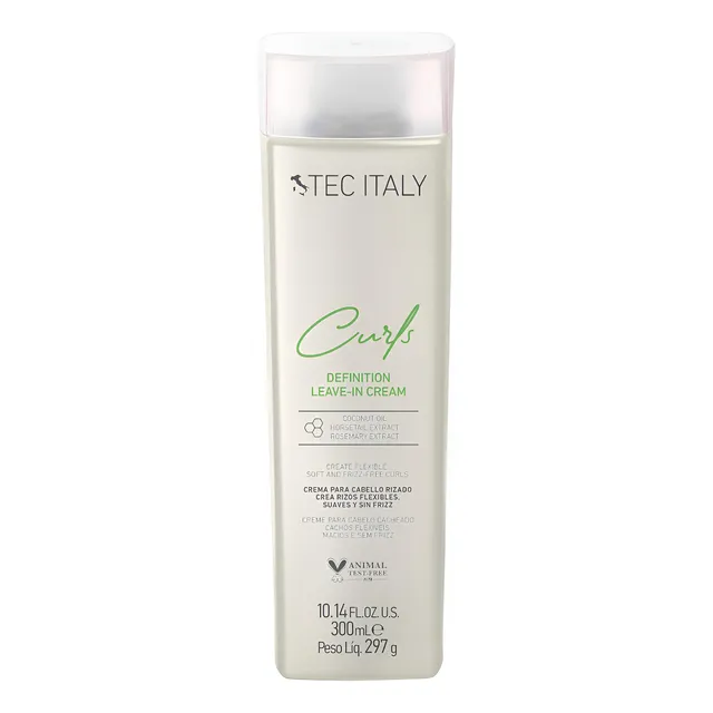 Tec Italy Curls Crema Peinar Rizos Leave-in Antifrizz 300 Ml