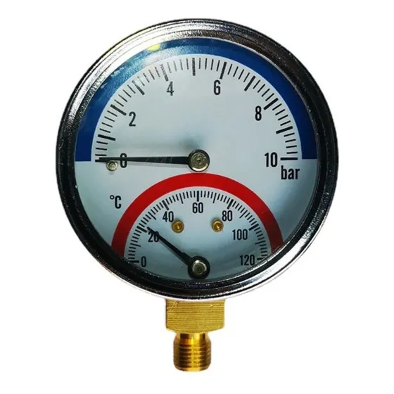 120 Termomanómetro G1/4 De Presión De Temperatura De Rosca