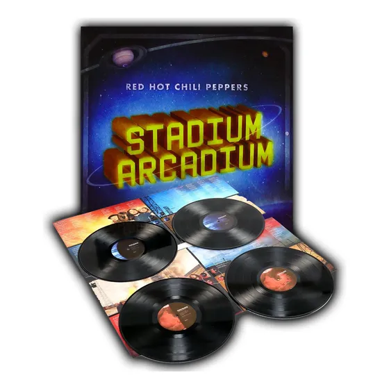 Lp Red Hot Chili Peppers Stadium Arcadium Box 4 Lps Lacrado!