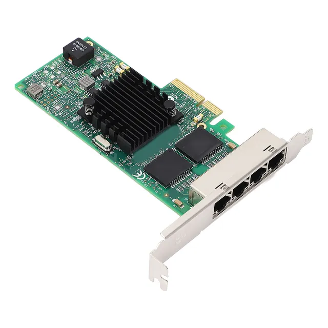 Tarjeta Ethernet Pci Express, Red Pcie X4, Chip I350am4, Ant