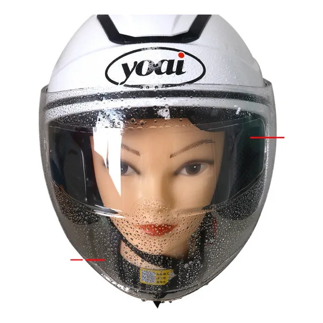 Película Transparente Universal Para Casco De Motocicleta,