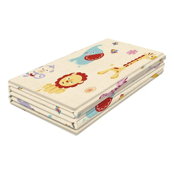 Naixue Alfombra De Juego De Gimnasio Para Bebé - Tapete De Actividades Plegable Grande Para Niños Pequeños - Cojín Impermeable De Espuma, Almohadilla Para Gatear En El Hogar Para Niños Que Juegan