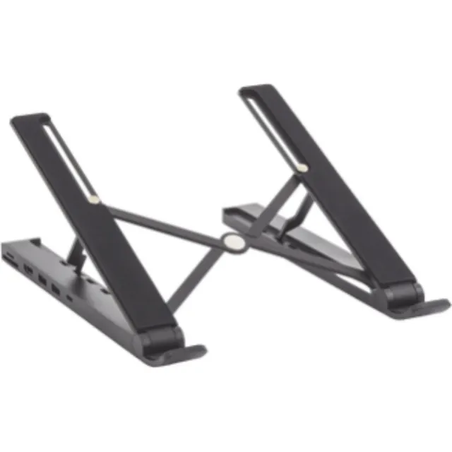 Hub (docking Station) 5 En 1 Con Soporte Para Laptop | 2 Usb