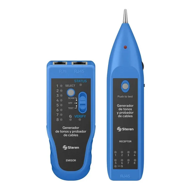 Generador De Tonos Y Probador De Cable De Red/telf | Her-254