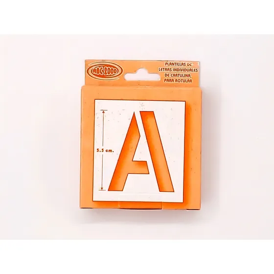 Plantilla De Letras Y Numeros Gioser Gotica Y Romana 5.5 Cm