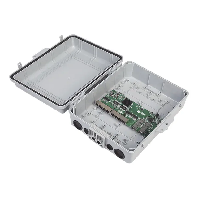 Switch Wispfttx 7 Puertos Poe Inverso 24v Pasivo (poe In) 