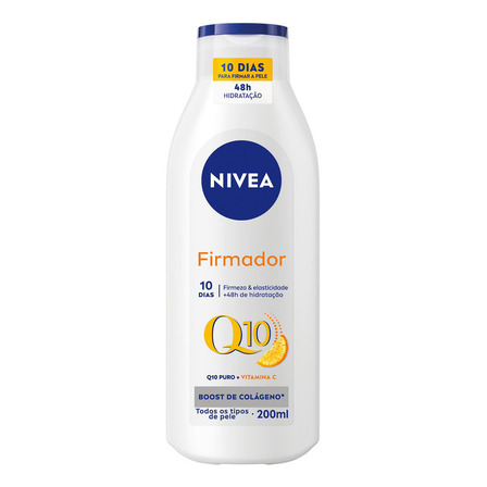 Nivea Loção Hidratante Firmador Q10 + Todos Os Tipos De Pele 200ml Nivea Loção Hidratante Firmador Q10 + Todos Os Tipos De Pele 200ml