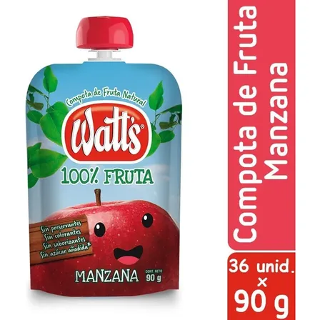 Pouch Watt's Manzana 90gr