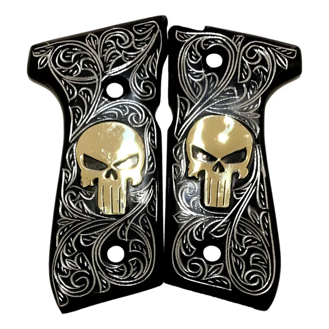 Cachas Prieto Beretta 9mm Modelo 92fs Medallion 100tm