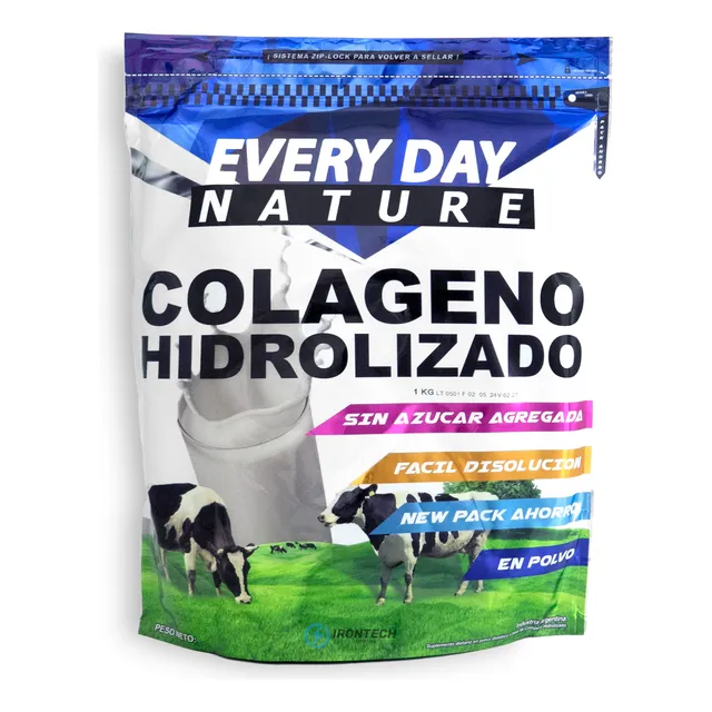 Colageno Hidrolizado Peptidos Puro En Polvo Sin Sabor 1kg