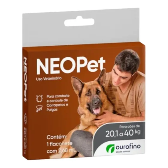 Neopet Cães De 20 A 40kg 2,68ml - Ourofino