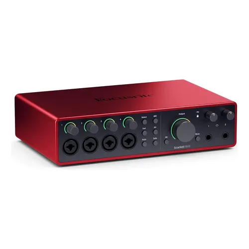 Interface De Audio Focusrite Scarlett Solo 4nd Gen | Parcelamento