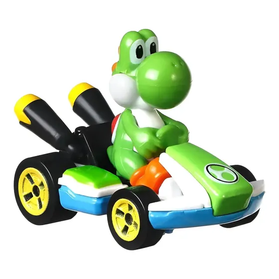 Carrito Hot Wheels Mario Kart - Yoshi Mattel Colorido | Cuotas sin interés