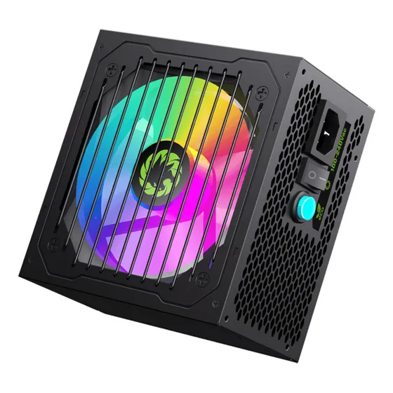 Fuente de alimentación para PC GameMax VP Series VP-800-RGB 800W negra 220V