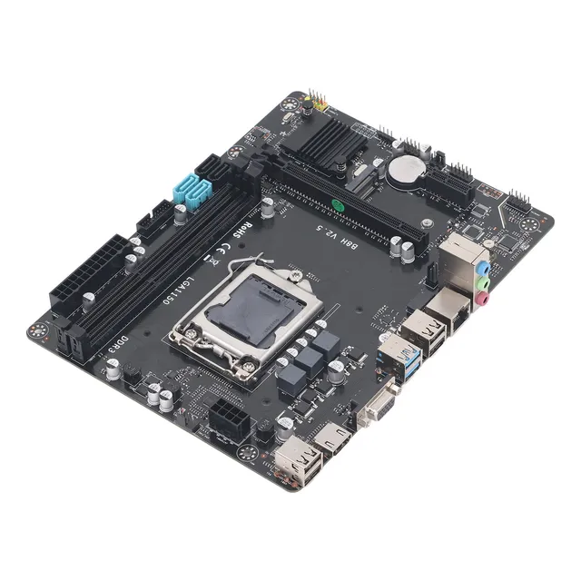 Placa Base De Computadora B8h H81 Dual Ddr3 Channel Gaming