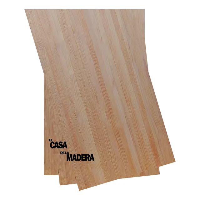 Tablero De Pino Alistonado (no Finger) 18mm 122x244 Importad