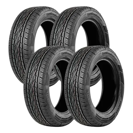 Jogo 4 Pneus Continental 225/65r17 102h Crosscontact Lx2