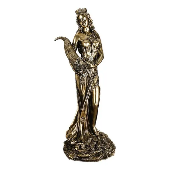 Para  Estatua De La Diosa De La Riqueza Tyche Lady Luck