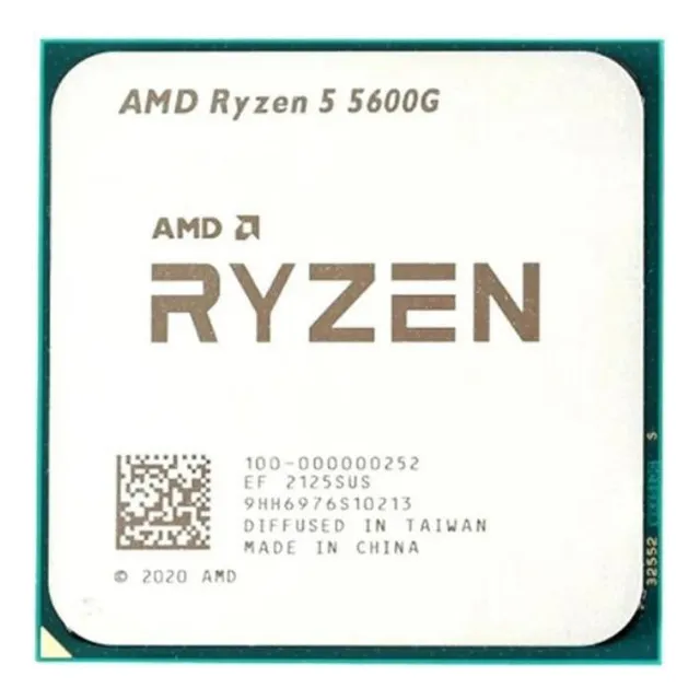 Original Cpu Amd Ryzen 5 5600g R5 5600g 3,9 Ghz, 6 Núcleos,