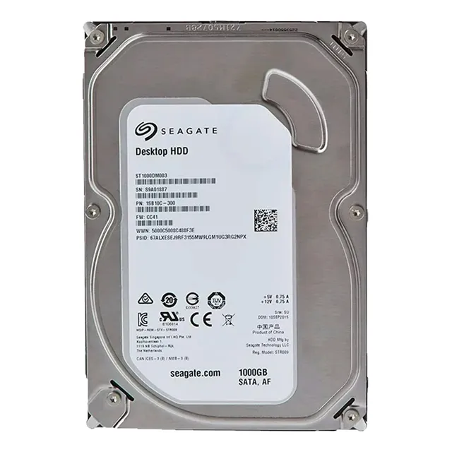Seagate St1000dm003 - Disco Duro De Computadora 1 Tb Gris (Reacondicionado)