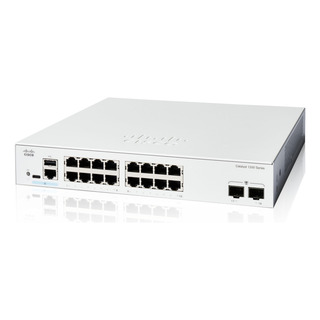 Switch Inteligente Cisco Catalyst 1200-16t-2g De 16 Puertos Switch Inteligente Cisco Catalyst 1200-16t-2g De 16 Puertos