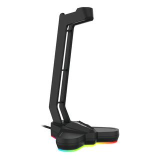Soporte Headset Auriculares Fantech Tower Rgb Ac3001s Negro Soporte Headset Auriculares Fantech Tower Rgb Ac3001s Negro