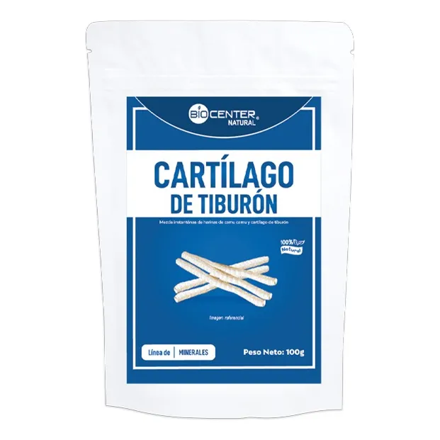 Cartílago De Tiburón Biocenter Natural Soporte Oseo 100gr