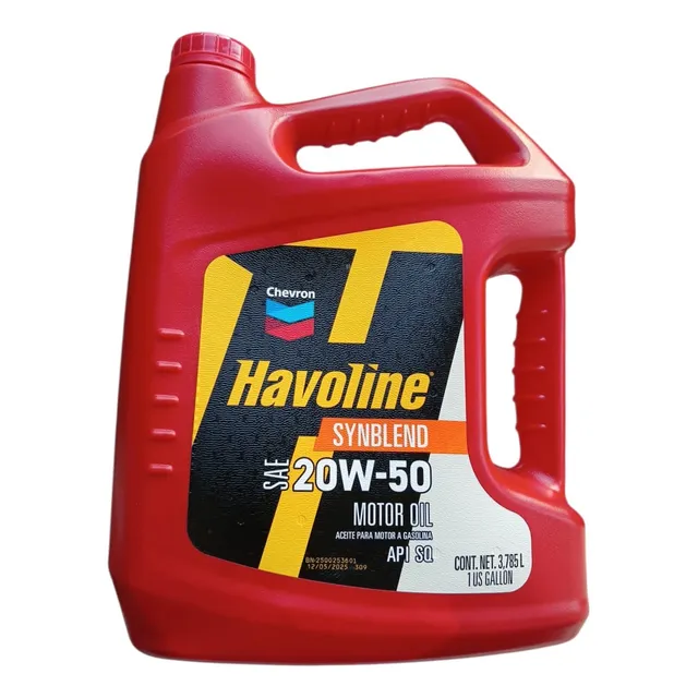 Aceite Semi Sintetico 20w50 Para Motores A Gasolina Havoline