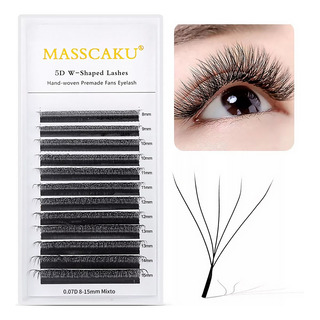 Blister Masscaku Prearmado Volumen 5d W Shape 8-15mm Mix Blister Masscaku Prearmado Volumen 5d W Shape 8-15mm Mix