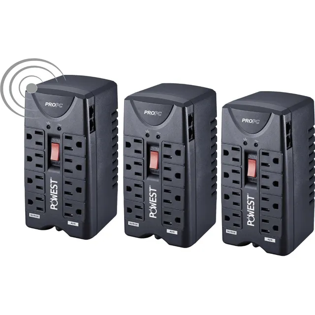 Combo De 3 Reguladores De Voltaje Propc 1000 Cv, Powest