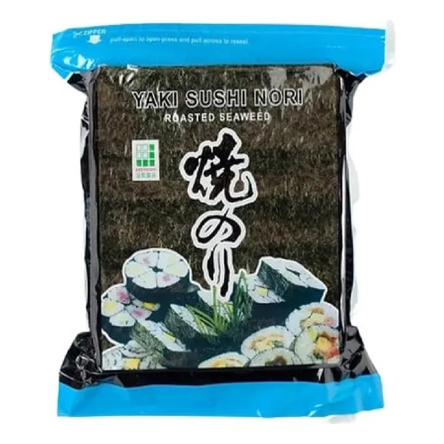 Algas Nori Tostadas Para Sushi Yaki 28 Grs.