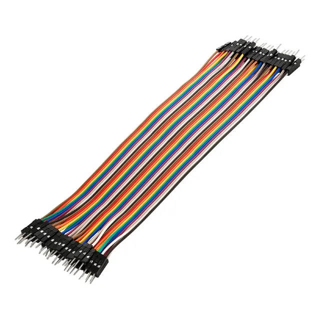 Cables Dupont Jumpers Para Protoboard 20cm 40piezas 