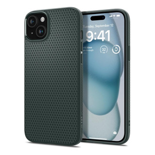 Funda Spigen Liquid Air Armor Para iPhone 15 - Verde Funda Spigen Liquid Air Armor Para iPhone 15 - Verde