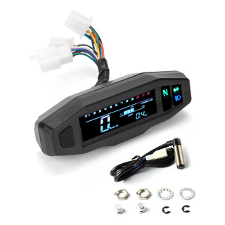 Velocímetro, Tacómetro Lcd, Velocímetro Universal Para Moto Velocímetro, Tacómetro Lcd, Velocímetro Universal Para Moto