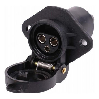 2 Enchufe De Remolque De 12 V Y 3 Clavijas, Conector De 2 Enchufe De Remolque De 12 V Y 3 Clavijas, Conector De