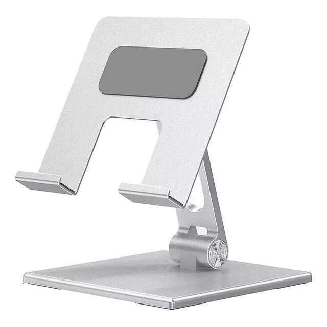 Soporte Escritorio Aluminio Ajustable Para iPad Y Tablet