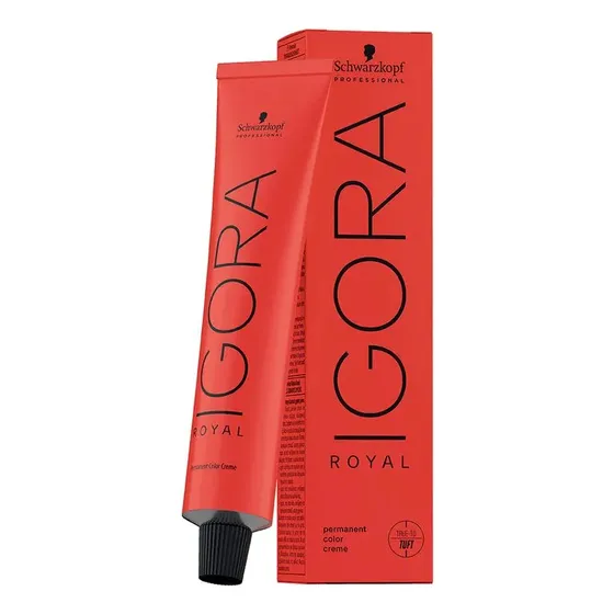 Tinte Coloración Permanente Schwarzkopf Igora Royal 60ml Tono 9-11 (Rubio Muy claro Ceniza Intenso)