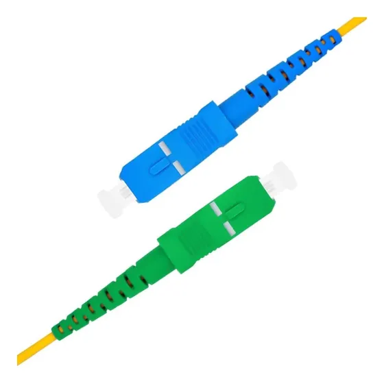 Cable Fibra Optica 20m Puntas Sc Sc. Patch Cord 20m Simplex.