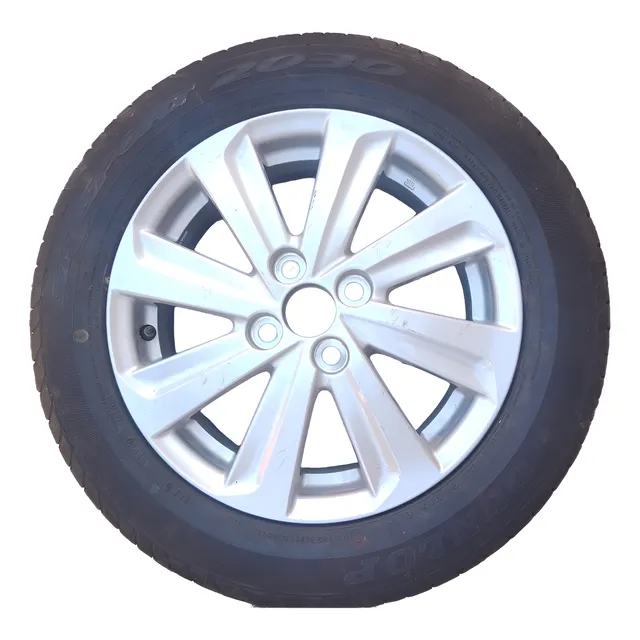 Llanta Y Cubierta Dunlop 185 60 15   Original De Toyota Gris