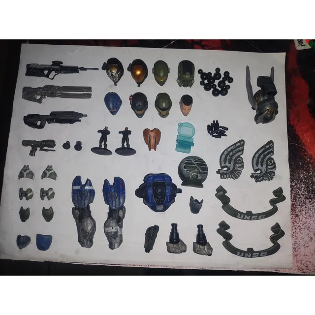Mcfarlane Toys Halo Reach Accesorios, Armas, Pedaceria, Etc