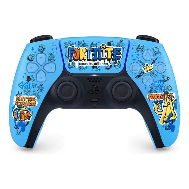 Ps5 Mando Inalámbrico Dualsense Fortnite Color Azul