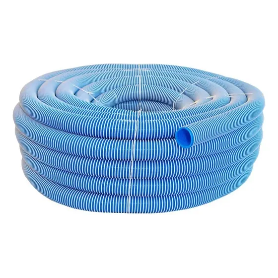 Manguera Pileta Flotante 1 1/2 Vulcano Bicolor Rollo 30 Mts