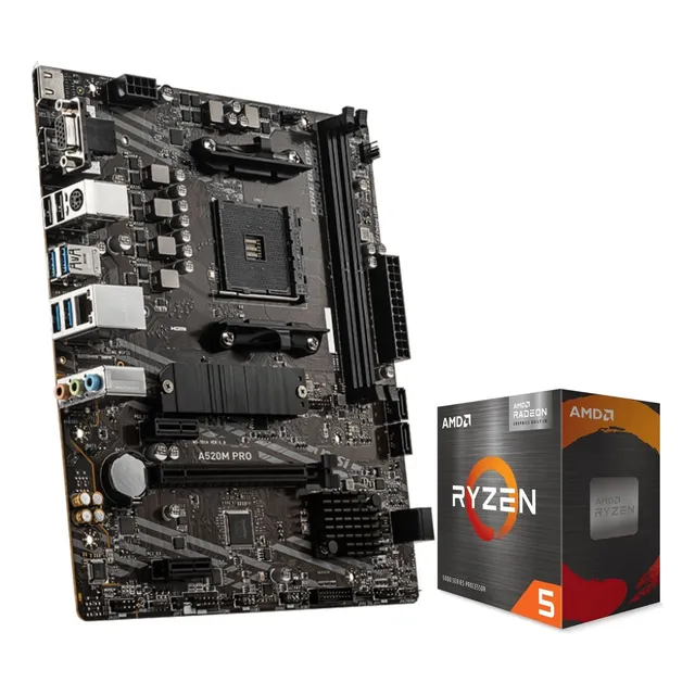 Kit De Actualización A520-m Pro Ryzen 5300g