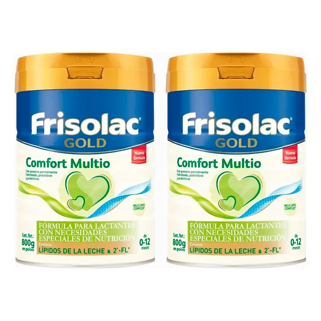 Frisolac Gold Comfort Multio (0-12 Meses) Pack 1.6 Kg
