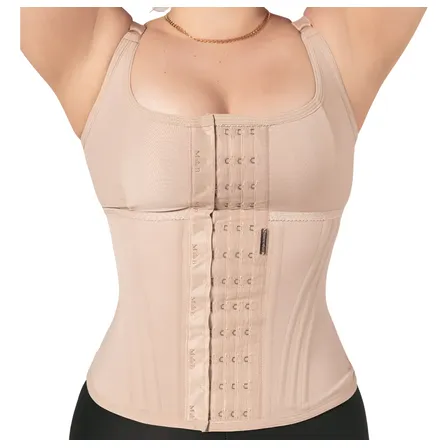 Cinta Modeladora Abdominal Top Reduz Medidas 18 Barbatanas