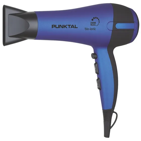Secador De Pelo Punktal 2200ion Iónico Profesional 2200w Amv