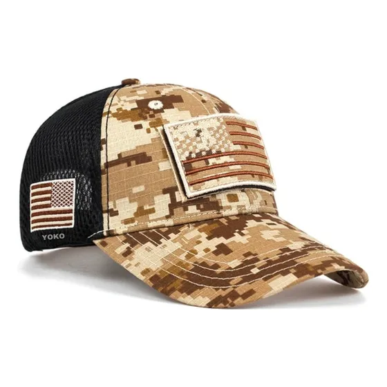 Gorra Cachucha Militar Tactica Naval Camuflada Bandera Usa