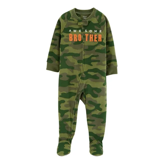 Pijama Carters Micropolar Camuflado Flaber