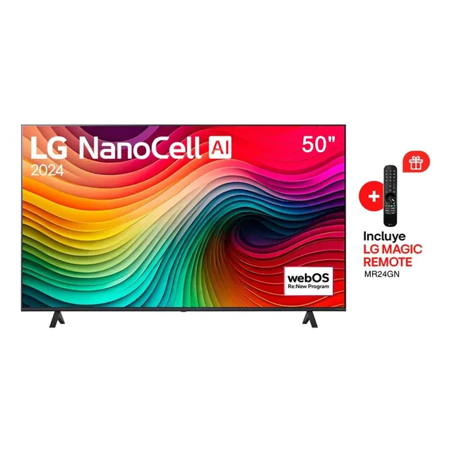 Televisor Lg Smart Tv 50  Led Nanocell 4k 50nano80tsa (2024)