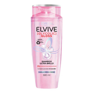 Shampoo Glycolic Gloss Elvive Loreal 680 Ml Shampoo Glycolic Gloss Elvive Loreal 680 Ml